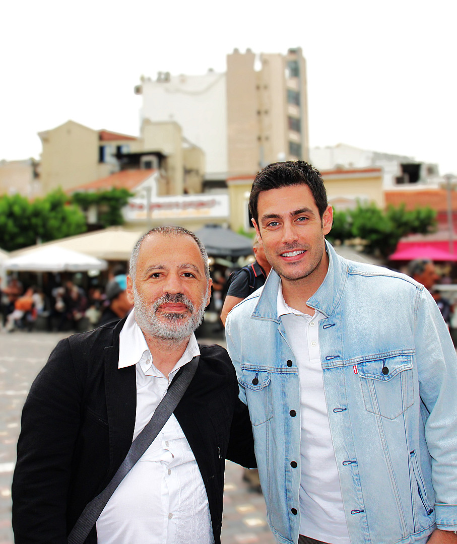 Κώστας Μαρτάκης και εγώ.