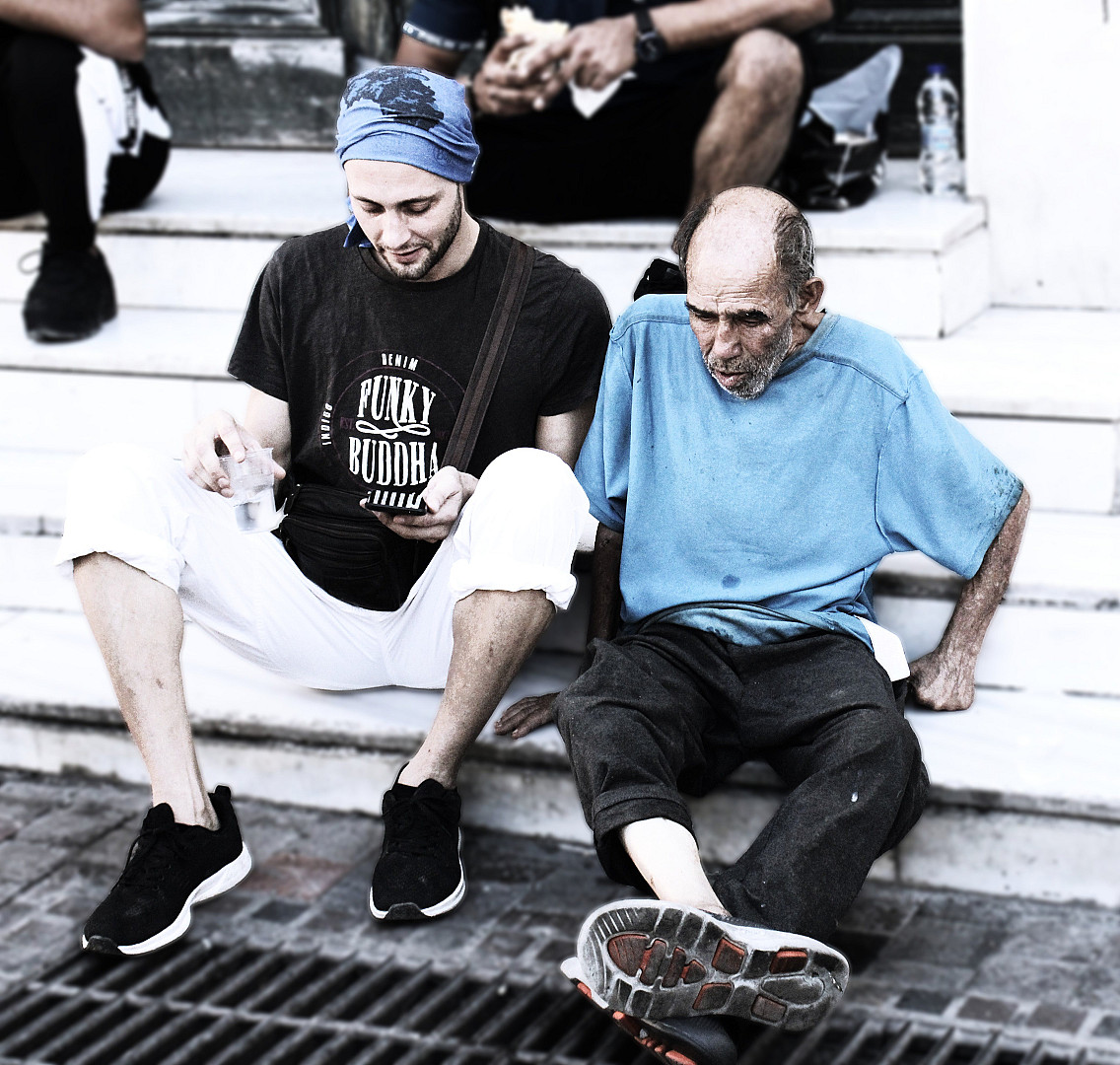 Αλέξανδρος, κύριος Νίκος. Φωτογραφία που τράβηξα εγώ.