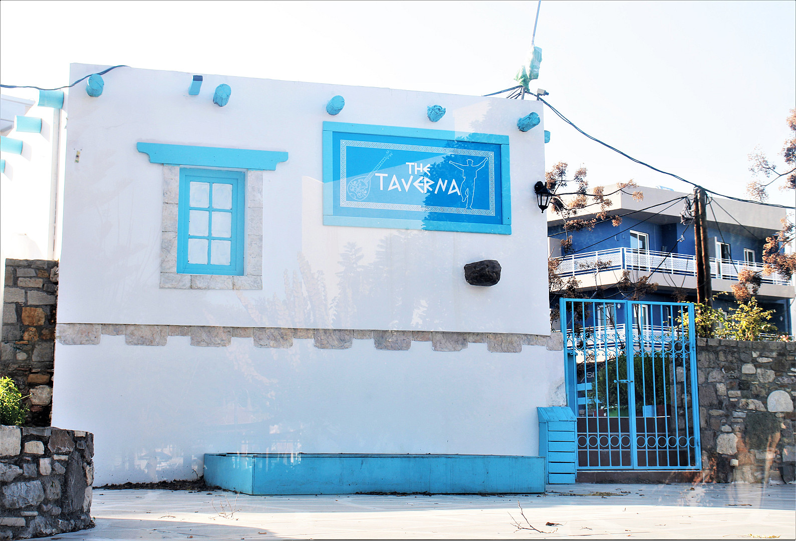 μπλε μονοχρωμία.