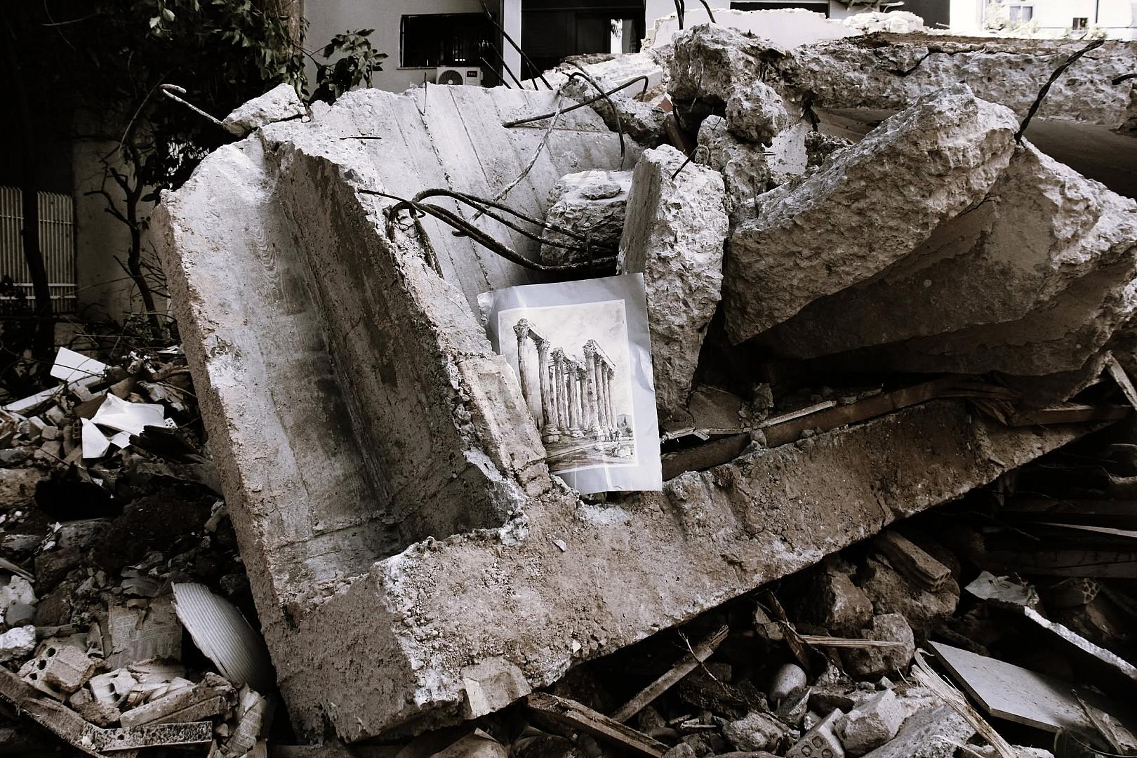 στήλες του ολυμπίου Διός.