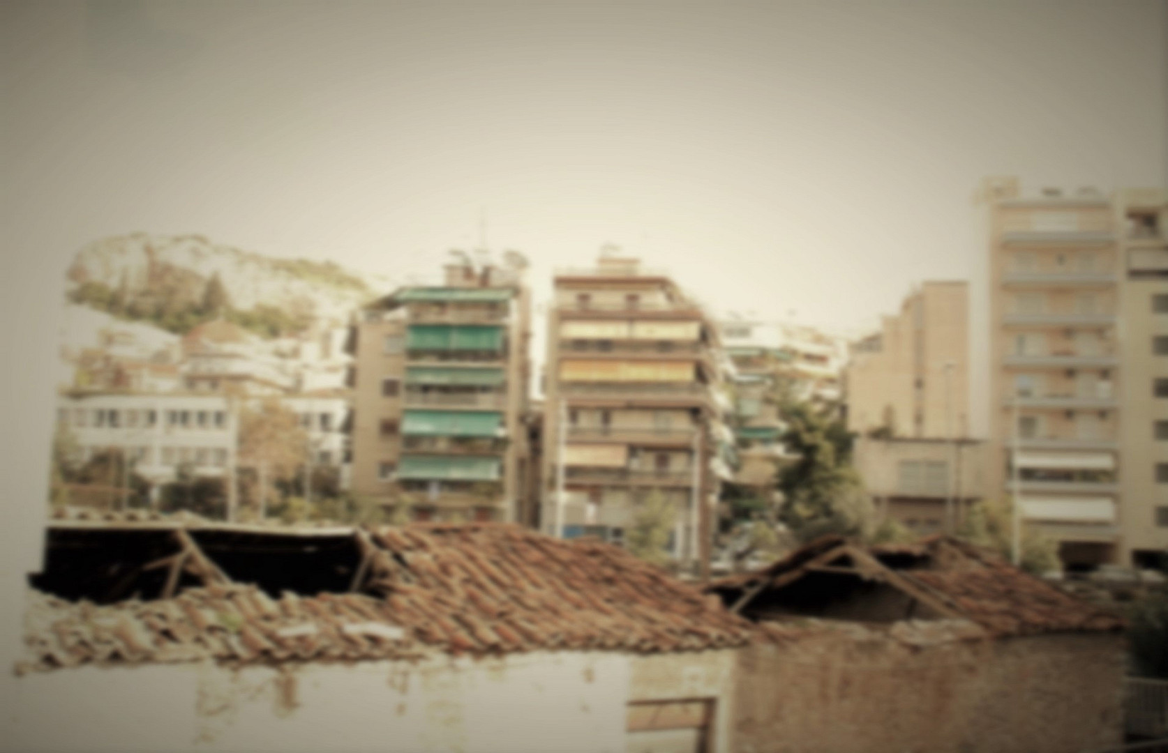 θέα κλειστών οριζόντων.