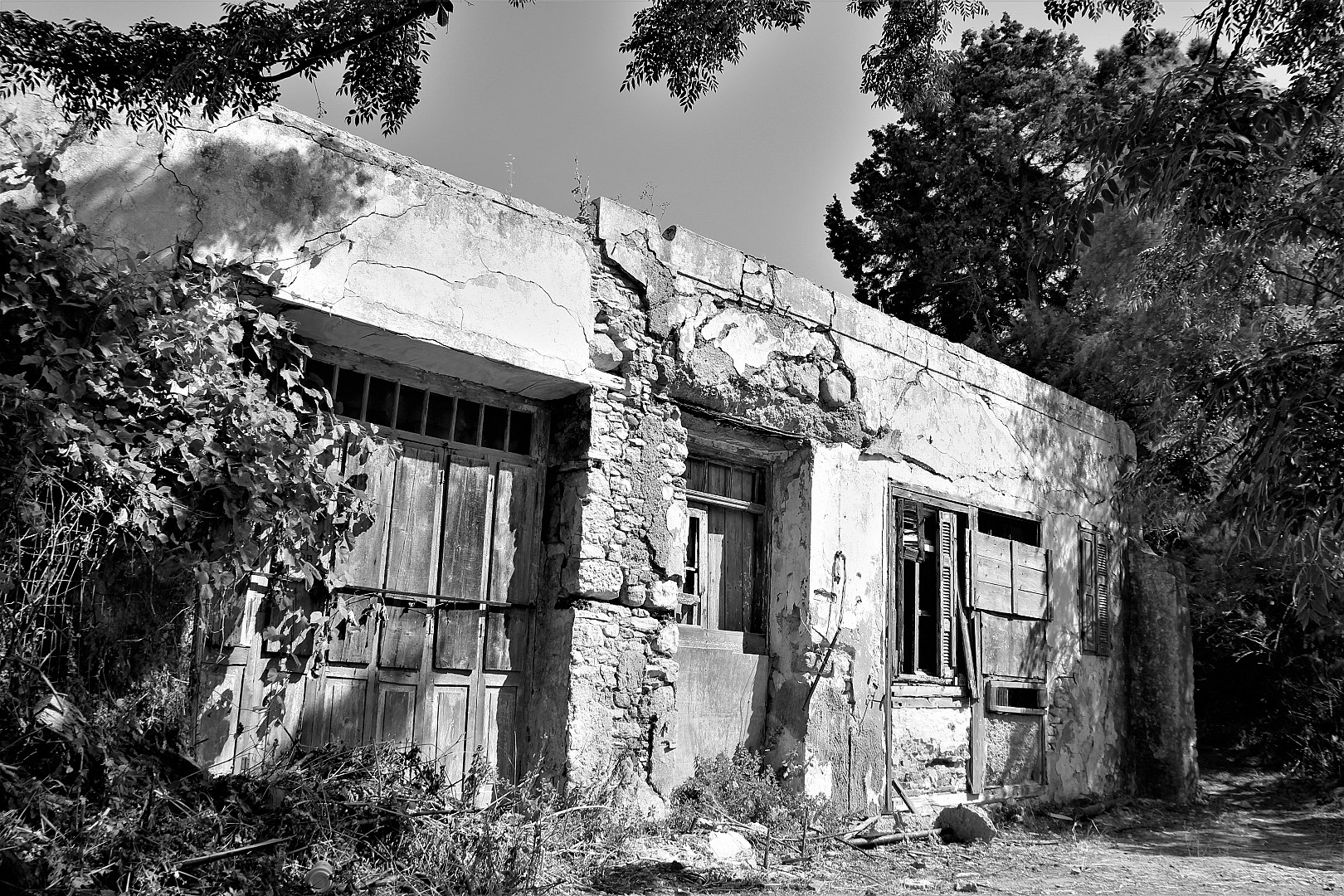 χαμόσπιτα.