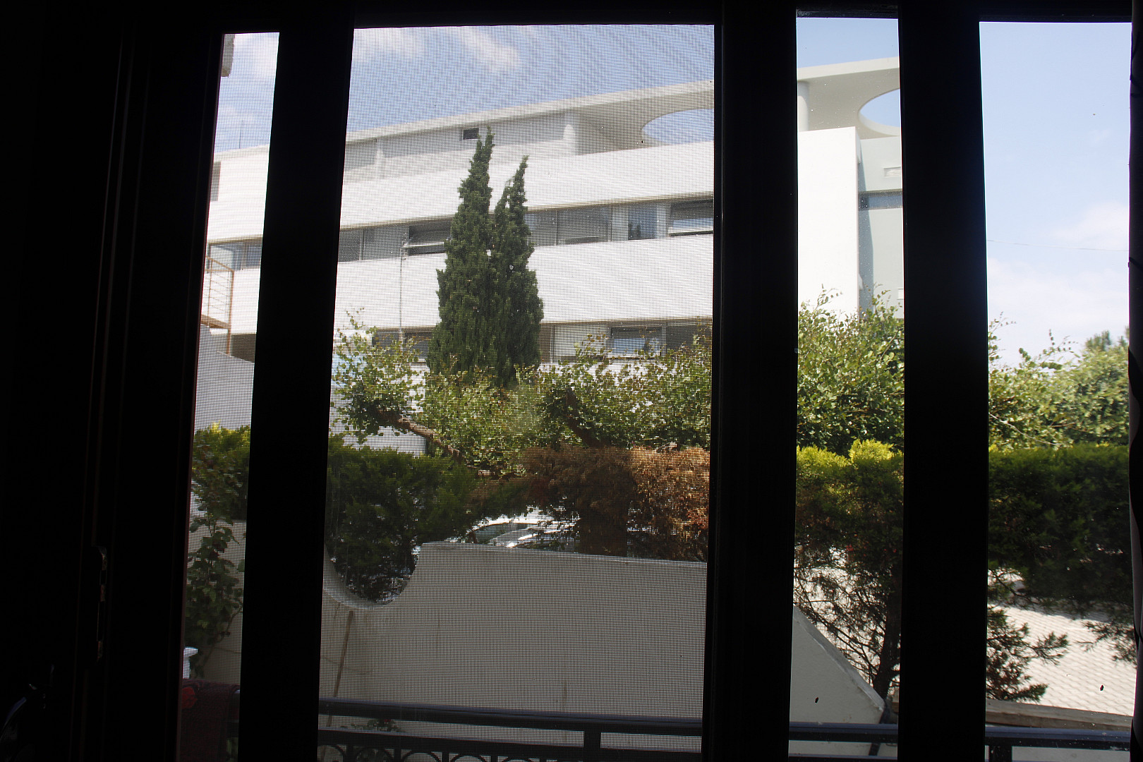 θέα από το παράθυρο.
